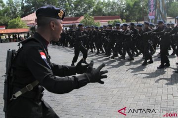 HUT ke-73 Brimob dilakukan secara sederhana