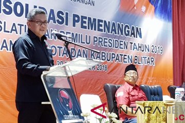 PDIP tantang kader di Blitar menangkan pemilihan presiden 2019