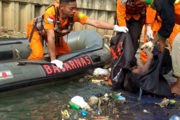 Bocah tenggelam di Kali BKB ditemukan tewas