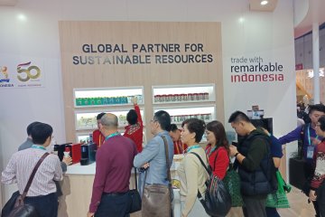 Paviliun Indonesia di China tarik pengunjung dengan kopi