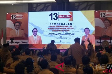 Presiden beri pembekalan calon legislatif Partai Hanura