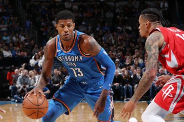 Paul George "double-double", Thunder atasi Rockets 98-80