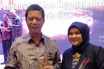 JBM antarkan Wali Kota Jakbar raih penghargaan Komnas Anak