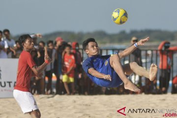 Timnas sepak bola pantai Indonesia dikalahkan Thailand 2-3