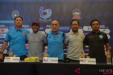 Menjelang Kejuaraan Sepak Bola Pantai AFF 2018