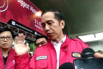 Jokowi bangga Indonesia ekspor banyak sepeda motor