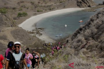 Kunjungan Wisatawan Pulau Padar NTT