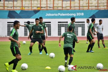 Latihan Perdana Timnas Indonesia Jelang Piala AFF 2018