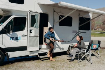 Tips liburan naik "campervan" di Selandia Baru ala Nadine-Dimas
