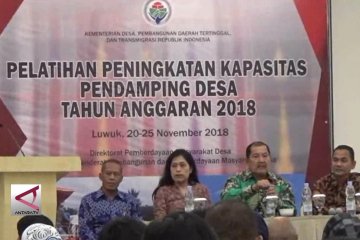 Meningkatkan kapasitas pendamping desa