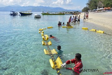 Penambahan Kabel bawah Laut Kelistrikan Tiga Gili