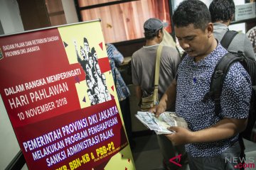 Pemprov hapus sanksi administrasi sembilan jenis pajak di Jakarta