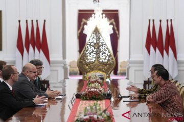 Presiden Temui Menteri Ekonomi dan Energi Jerman
