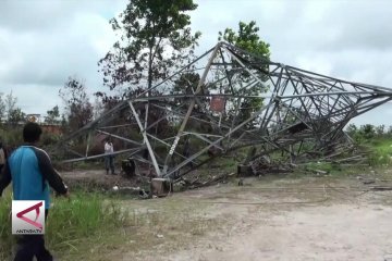 PLN upayakan atasi tower roboh di Palangka Raya