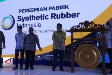 Menperin  resmikan pabrik karet sintetis pertama di Indonesia