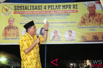 MPR RI sosialisasikan Empat Pilar lewat pertunjukan wayang kulit