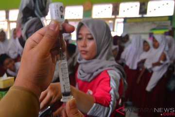Kasus campak rubella menurun drastis di Pulau Jawa