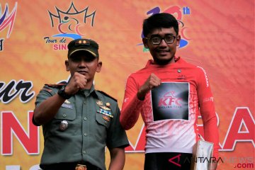 Abdurrohman pertahankan jersey merah putih di etape enam TDS 2018