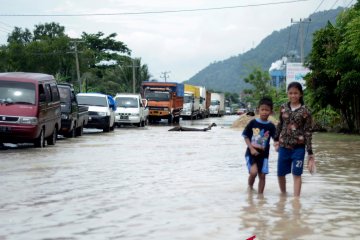 Banjir melanda Kabupaten Tulangbawang Barat-Lampung