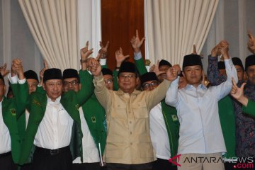 PPP versi Muktamar Jakarta dan GPK deklarasikan dukung Prabowo