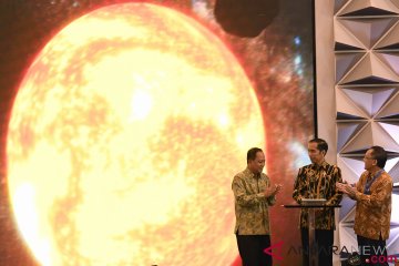 Presiden Membuka Indonesia Science Expo