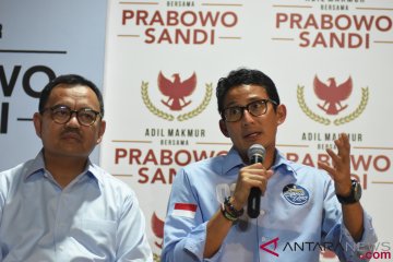 Laporan Penerimaan Dana Kampanye Prabowo-Sandi