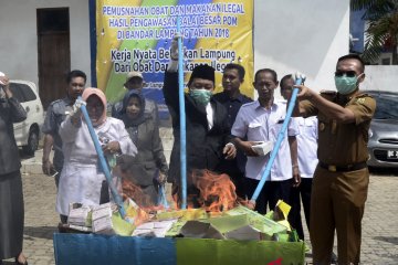 Pemusnahan Kosmetik, Obat Dan Makanan Ilegal