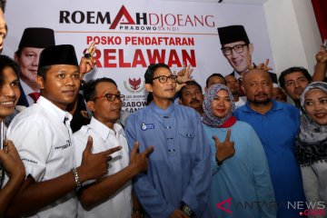 Sandiaga Uno Resmikan Roemah Djoeang