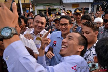 Kampanye Sandiaga Uno di Manado