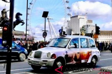 Taksi  "Wonderful Indonesia" rajai jalanan London