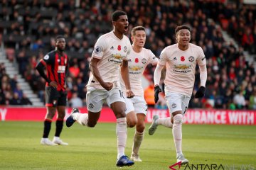 Gol Dramatis Rashford Menangkan Manchester United Atas Bornemouth