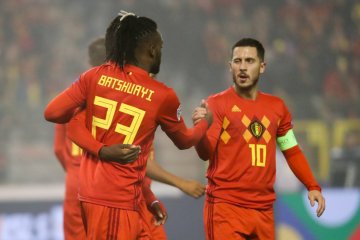 Dwigol Batshuayi kian dekatkan Belgia ke putaran final