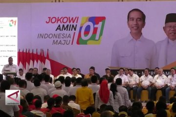 Capres Jokowi minta para jurkam bicara fakta & data