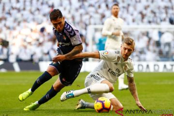 La Liga: Real Madrid Kalahkan Valladolid 2-0