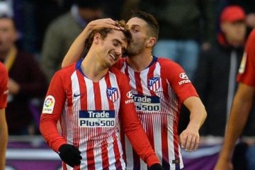 Griezmann dua gol dan satu assist, Atletico tundukkan Valladolid