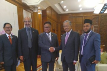 Oesman Sapta temui Mahathir bahas penguatan hubungan bilateral