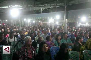 Ribuan orang ikuti misa Natal di Jayapura
