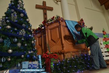 AKSI BERSIH GEREJA MITRA GOJEK