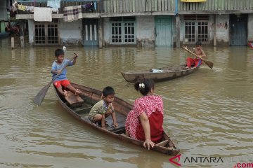 Seribu lebih rumah warga kebanjiran di Batanghari