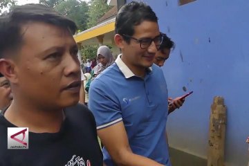 Sandiaga janji buat Oke Oce di Temanggung