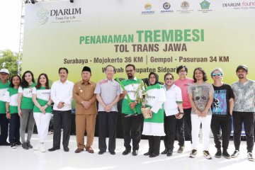 Penanaman trembesi selaras visi Sidoarjo antisipasi pemanasan global