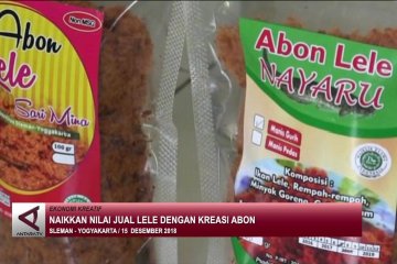 Naikkan nilai jual lele dengan abon