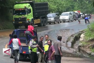 Ditlantas petakan titik rawan longsor jalur selatan Jabar