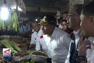 Kemendag RI  sidak ke  Pasar Medan