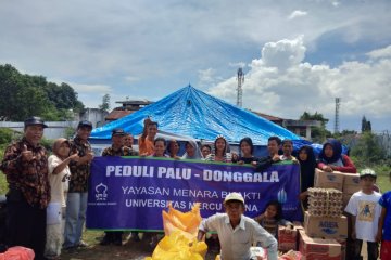UMB serahkan bantuan Rp220 juta untuk Palu