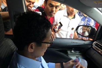 Sandiaga dapat sumbangan dana kampanye dari gerakan milenial