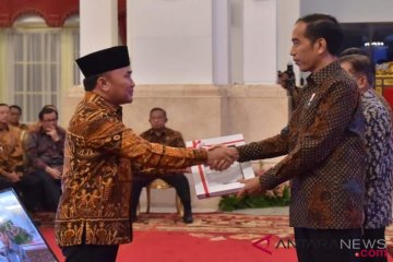 Gubernur nilai kenaikan tkdd 2019 mempercepat kemajuan Kalteng