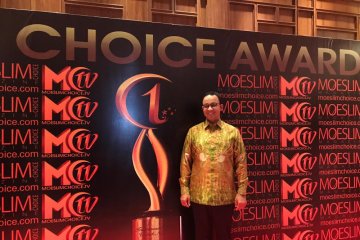 Anies dapat anugerah Moeslim Choice Government Award 2018