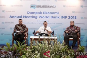 Dampak ekonomi langsung Pertemuan IMF-WB Rp5,5 triliun