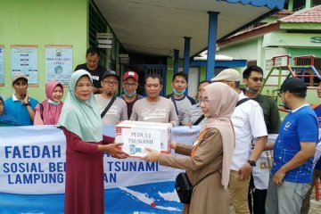 BRIsyariah salurkan bantuan untuk korban tsunami Selat Sunda